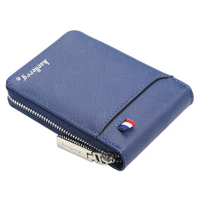 Dompet Lipat Pendek Kulit Dompet Kartu Baellerry K9105 Bahan Impor Premium