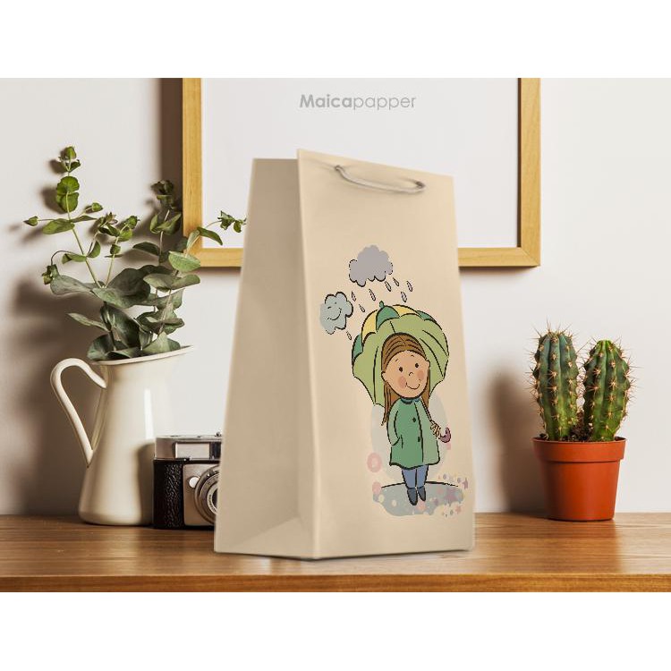 

Paperbag Custom Design Maicapaper 13 5 x 6 5 x 22cm D