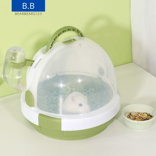 Bearbears Pet cage kandang hamster Ufo astronot plus botol minum-2