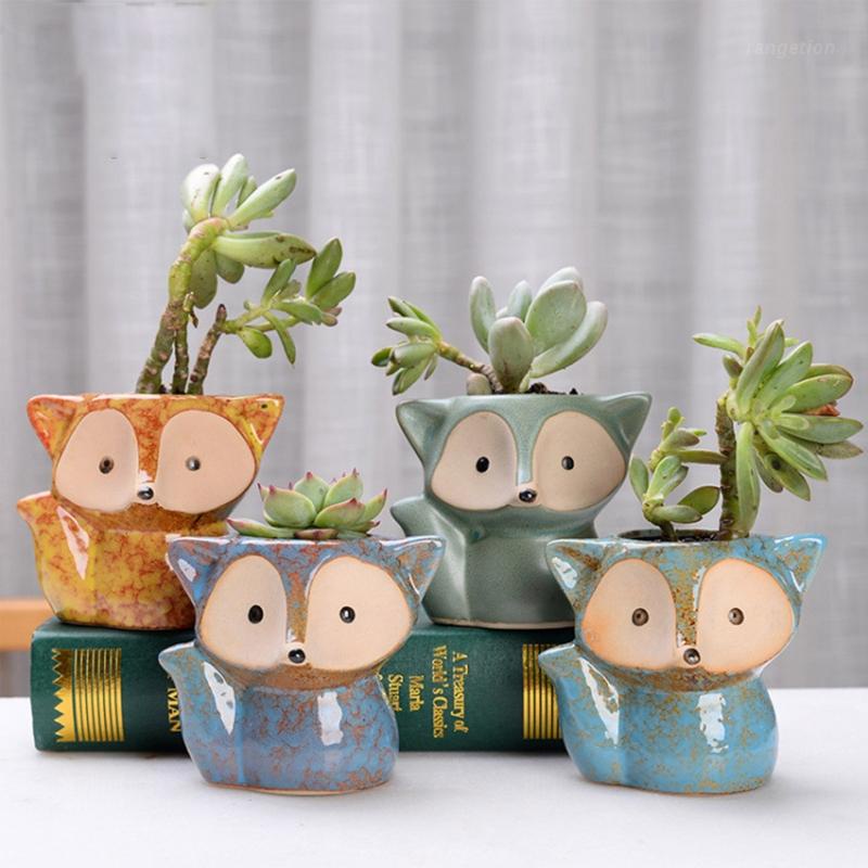 Cetakan Pot Bunga / Tanaman Sukulen / Plester Beton Bahan Silikon Resin Epoksi UV Bentuk Hewan 3D