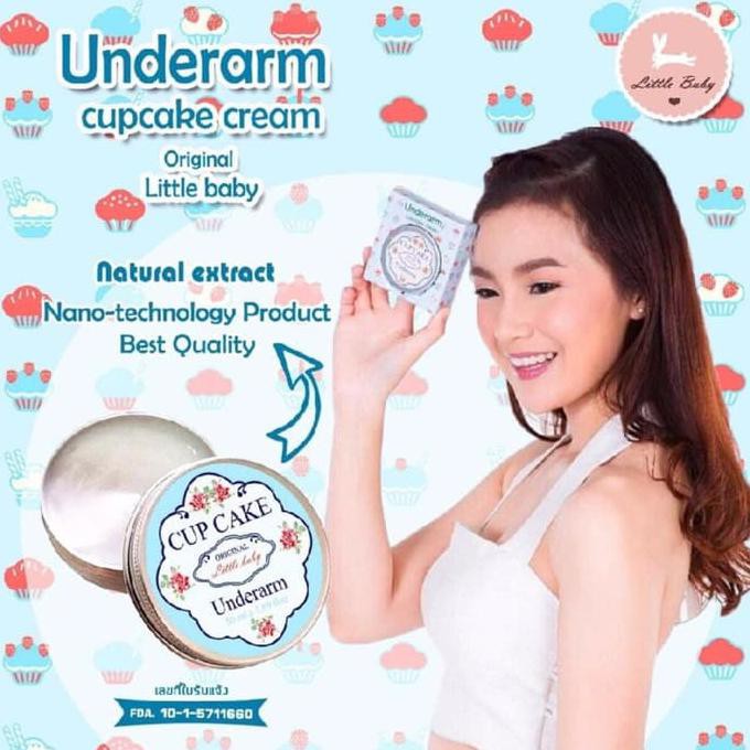 Kualitas Terbaik Pemutih Ketiak Dan Selangkangan! Cream Cupcake Underarm Ori ampuh! DISKON