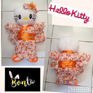 Boneka Hello Kitty Baju Kimono Jepang - dgedek