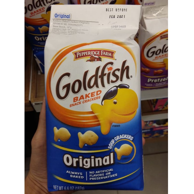 

PEPPERIDGE FARM GOLDFISH BAKED SNACK CRACKERS