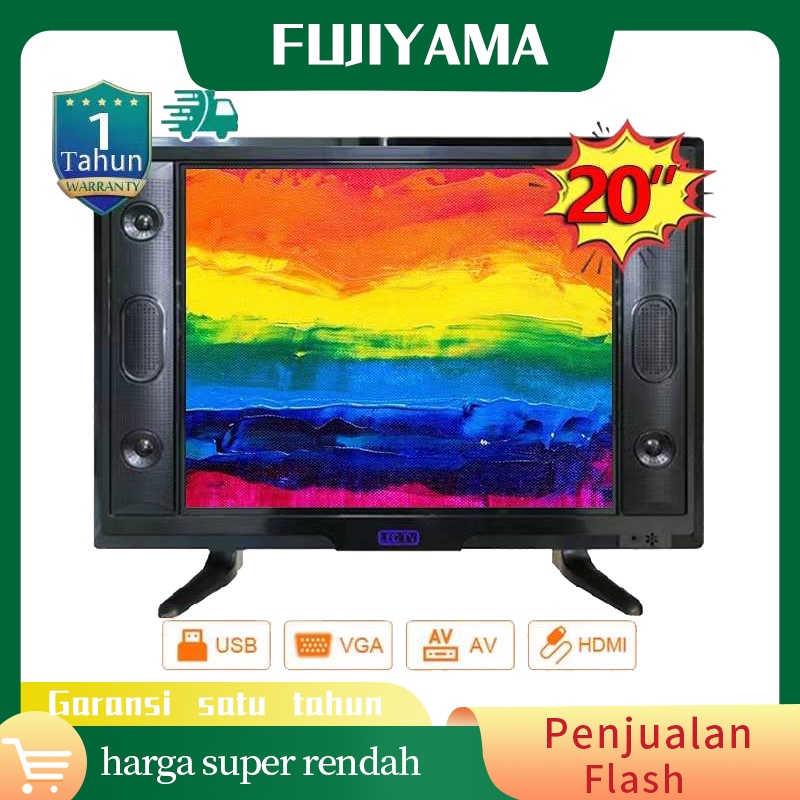 *Fujiyama*  Digital TV LED TV 20 INCH HD Ready FHD TV  Monitor Pc/Gaming/Komputer TV  Murah TV