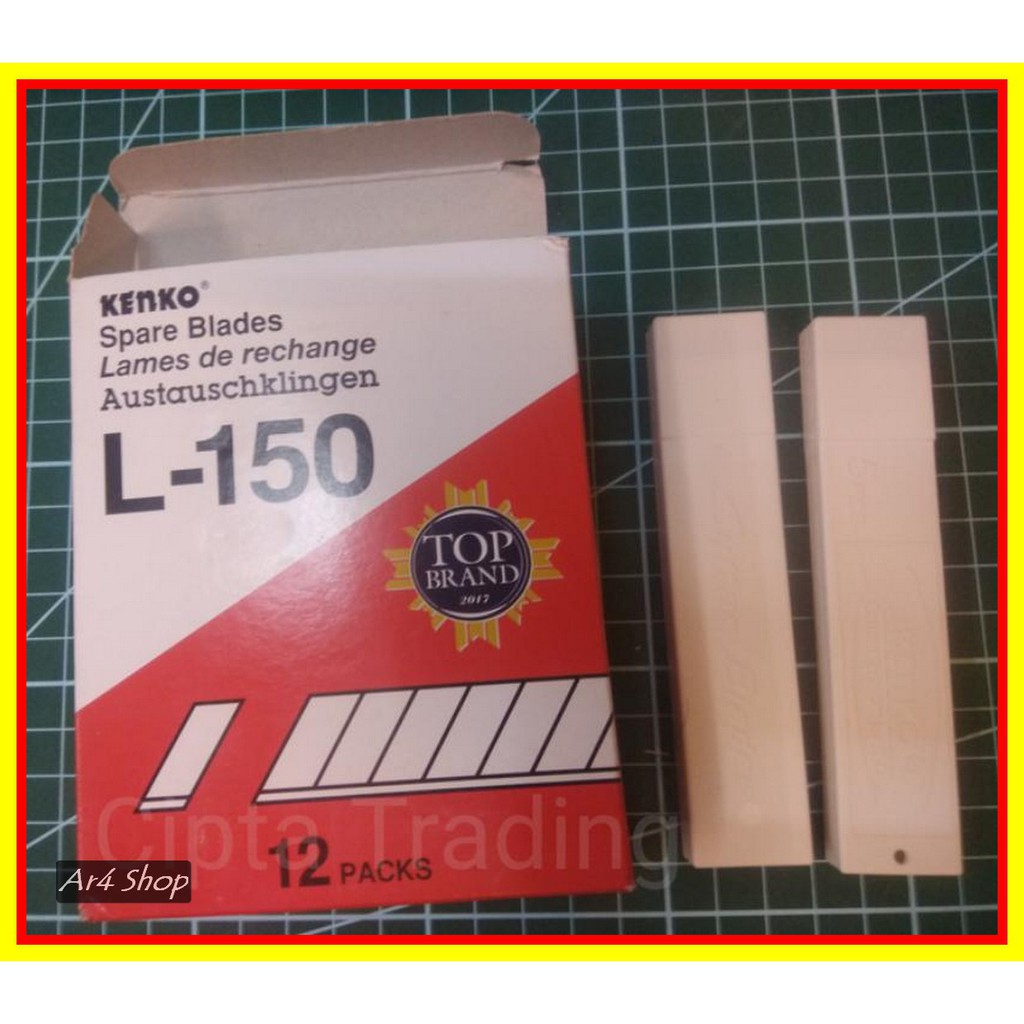 

Cutter - Kenko - Isi Cutter Besar Kenko L-150 Per Tube 5 Pisau