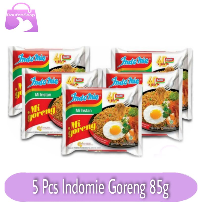

Indomie Mie Goreng Isi 5 pcs