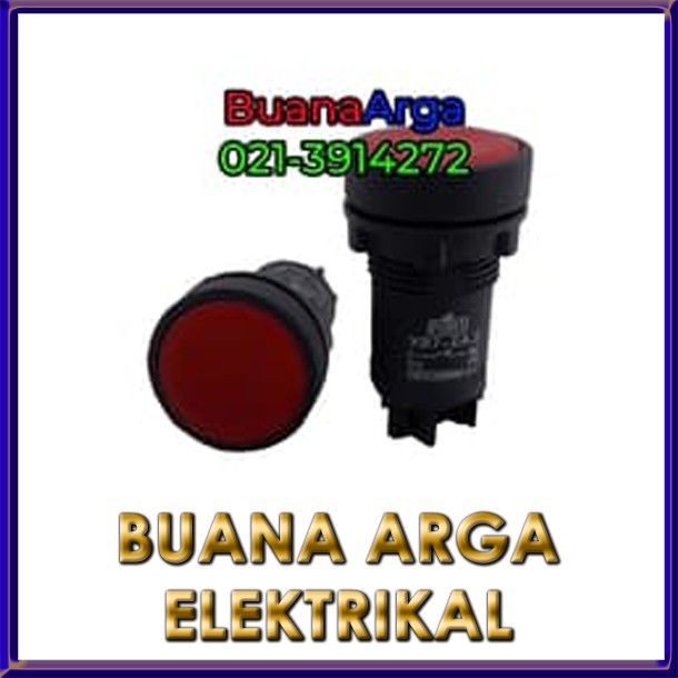 Push Button Type XB7-EA42 XB7-EA31 XB7-EA51 Diameter 22 mm - Merah