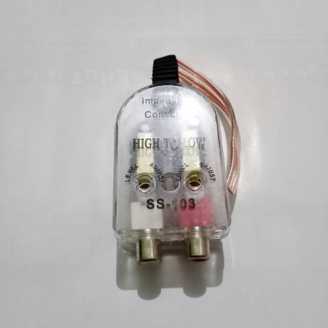 Converter Adaptor RCA Audio mobil