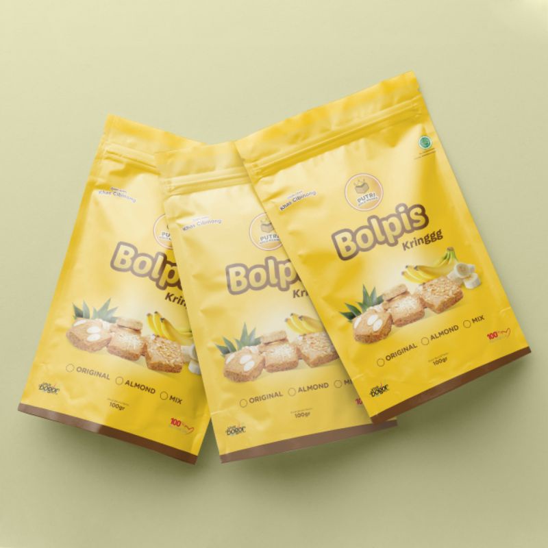 

kue bolu pisang bolpis kringgg kukis snack makanan kering
