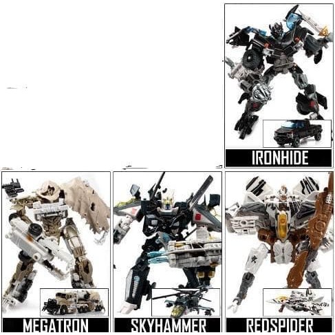 Mainan Anak Robot Transformer Kudea Taikongzhans Iron Hide Sky Hammer