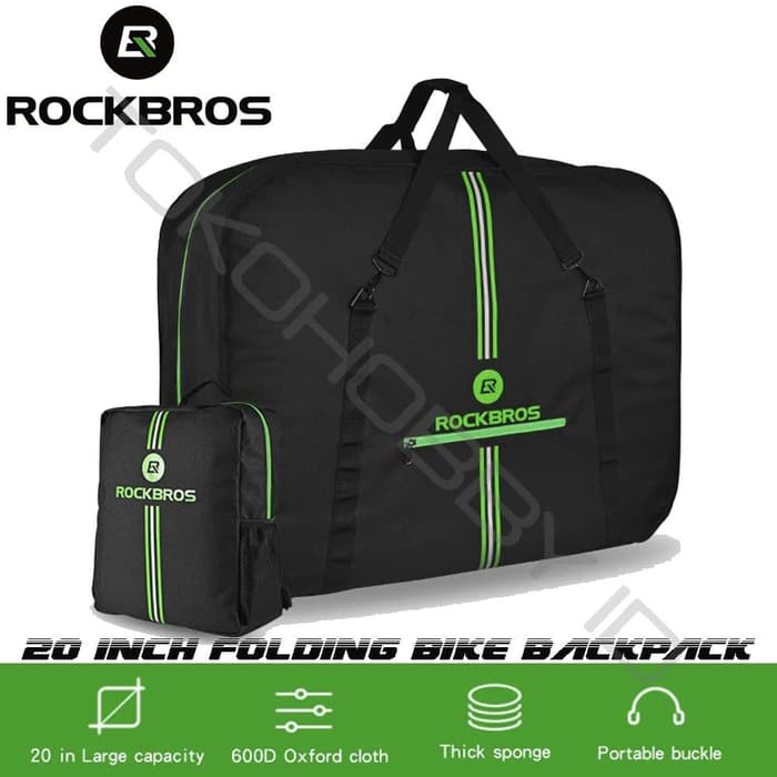 Tas Loading Carrier Sepeda Lipat Ransel Backpack Rockbros