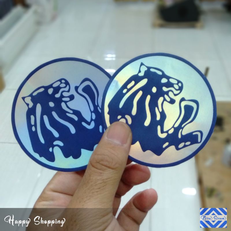 

Stiker Arema Singa Mengepal Hologram Murah