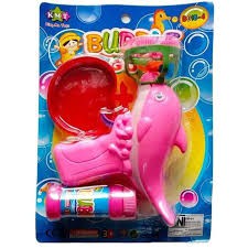 Gelembung Busa Bubble Gun Mainan Anak Tembakan Gelembung Balon - 1 PCS (Random Color)