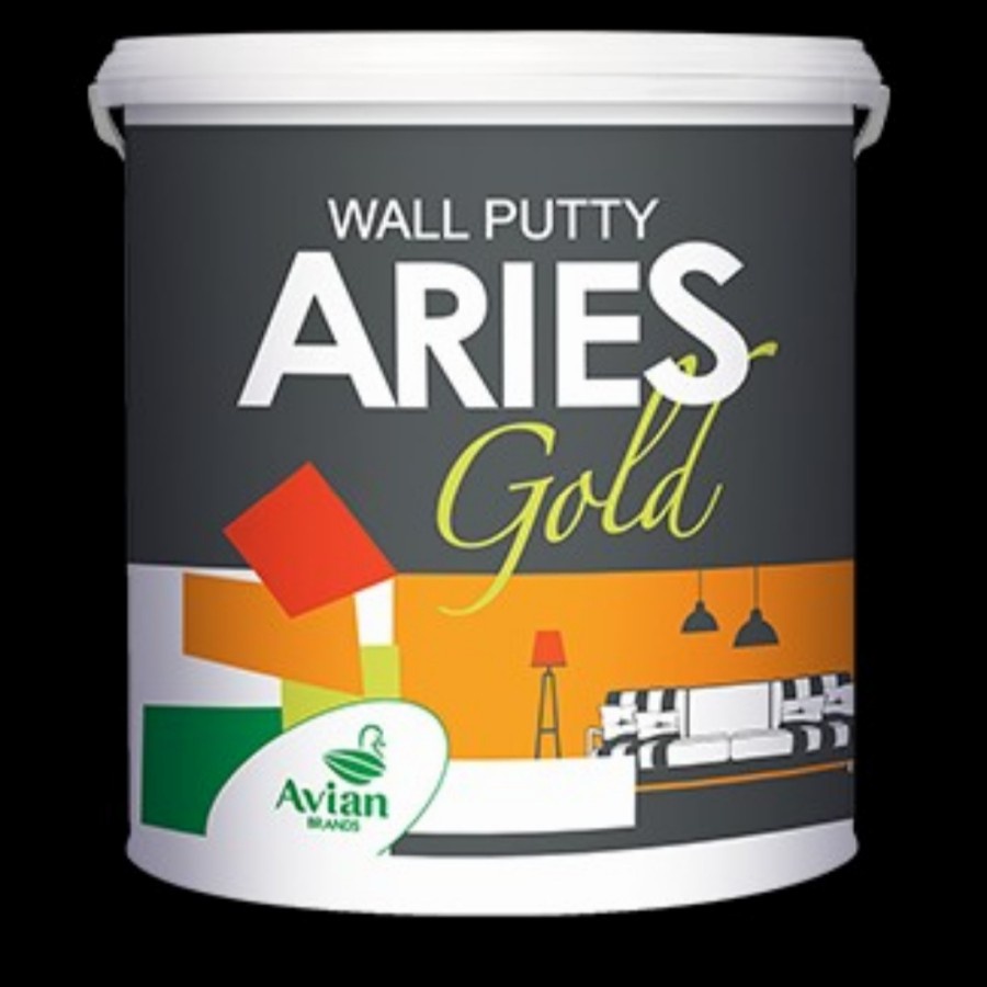 Plamir Tembok Aries Gold Wall Putty 5 kg