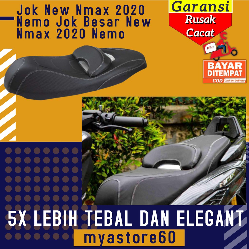 Jok New Nmax 2020 Nemo Jok Besar Jumbo Aksesoris Variasi YamahaNew Nmax 2020 Nemo