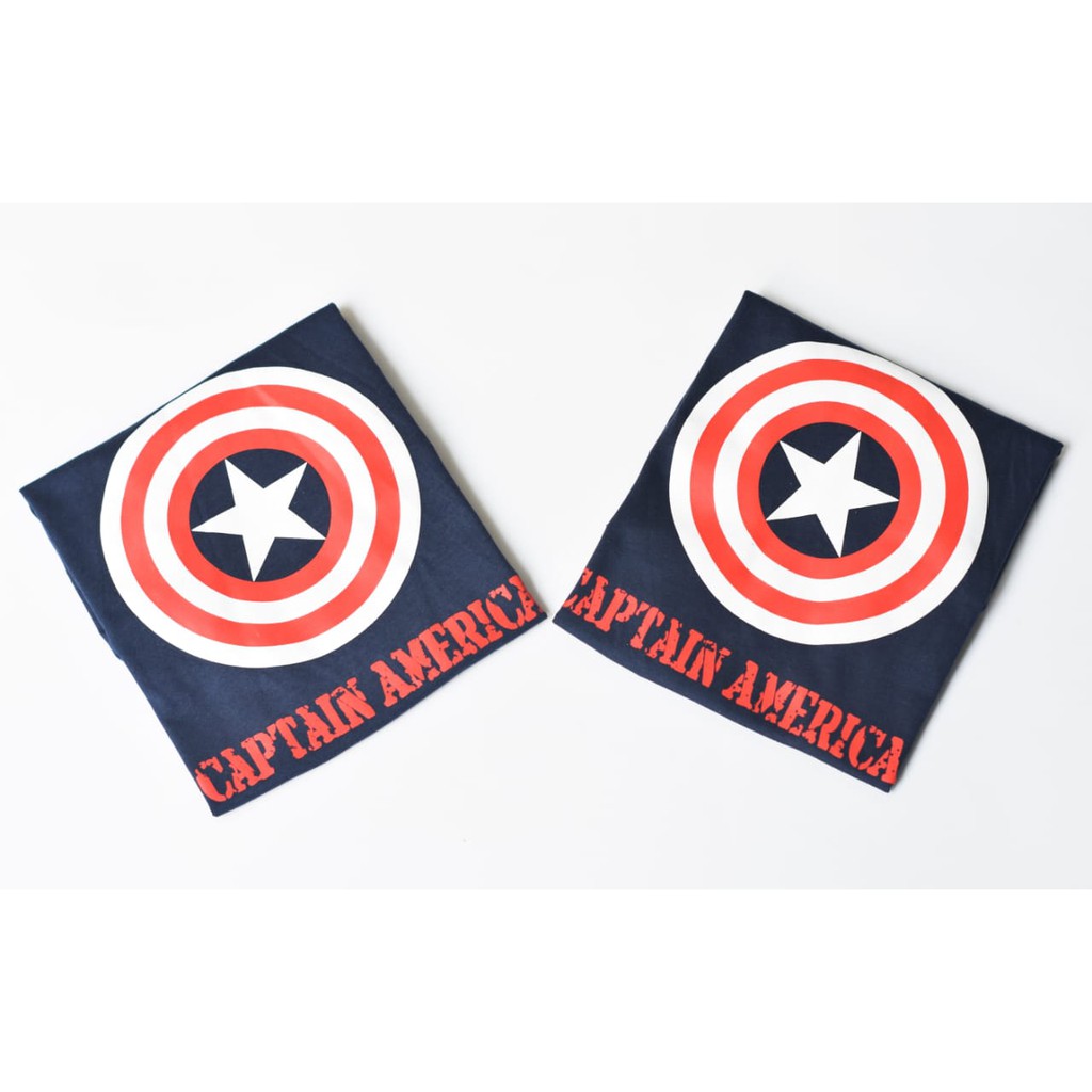 [BISA COD] KAOS ANAK SUPERHERO KAPTEN AMERIKA NAVY GROSIR BAJU ANAK DISTRO MURAH-3