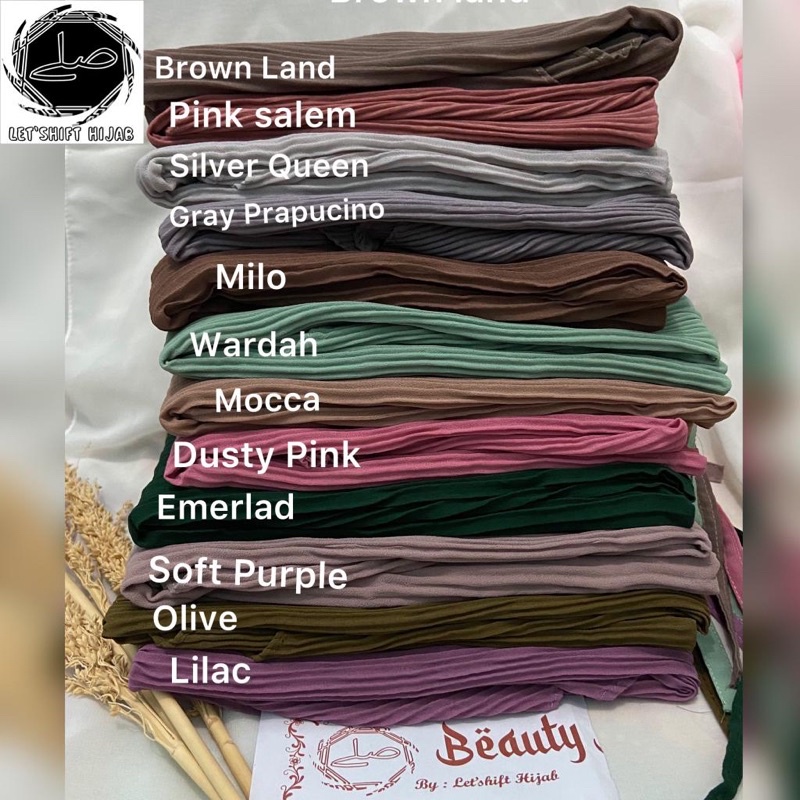 BERGO MARYAM PET PLISKET PADI/ BERGO MARYAM PLISKET/PLISKET PADI PED DAN POLOS