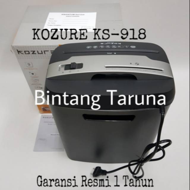 Mesin Penghancur Kertas Kozure KS-8722C Paper Shredder Kozure KS8722C