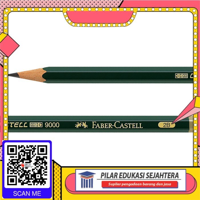 

PENCIL / PENSIL FABER CASTELL 2B MURAH