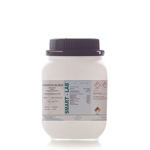 AMMONIUM CHLORIDE 2,5KG SMART LAB BEST QUALITY