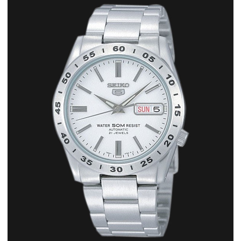 Jam Tangan Pria Seiko 5 SNKD97K1 Automatic Full Silver Original