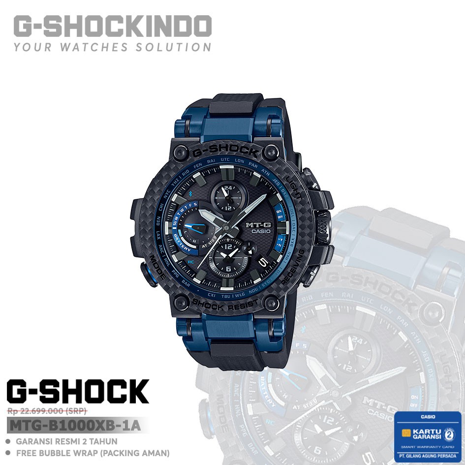 Casio G-shock MTG-B1000XB-1A / MTG-B1000XB-1ADR Original