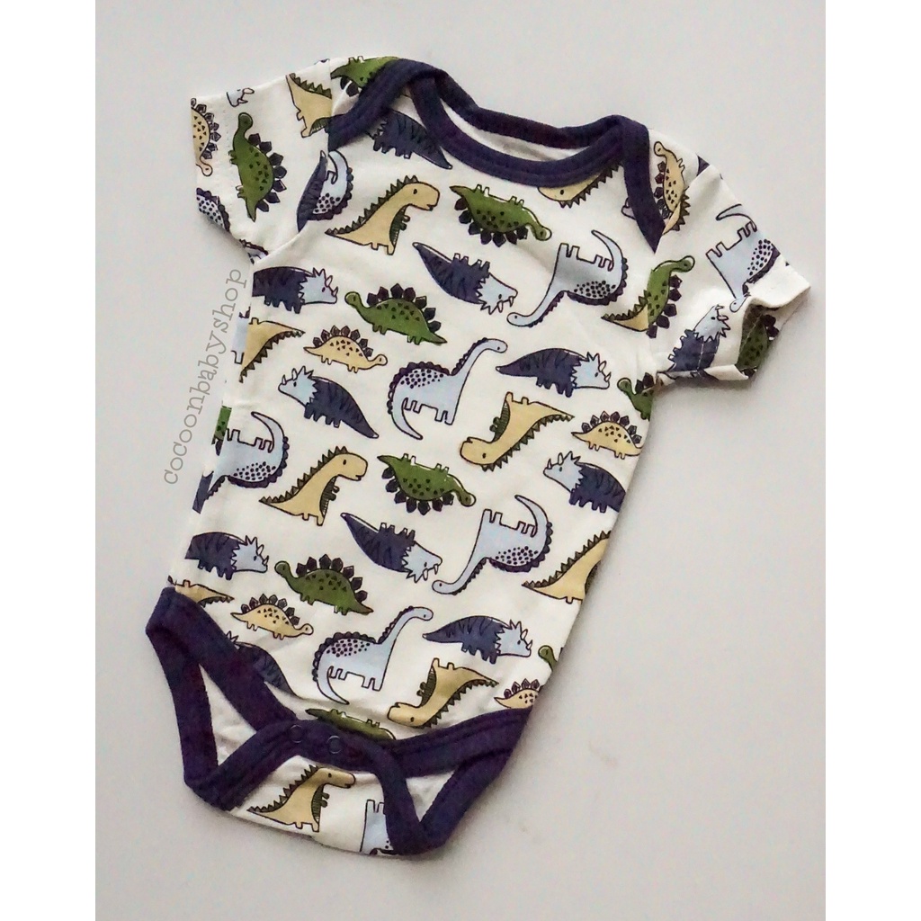 Jumper baby / Pakaian Bayi Laki / Baju Bayi Cowok Motif Dinosaurus / Jumpsuit Bayi Cowo Baru Lahir