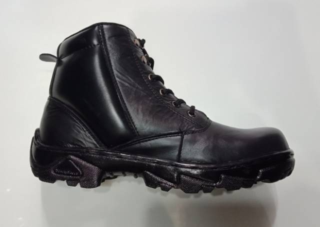 Sepatu Boot Safety Kickers Kulit Asli / Boot Safety / Safety Pria Wanita