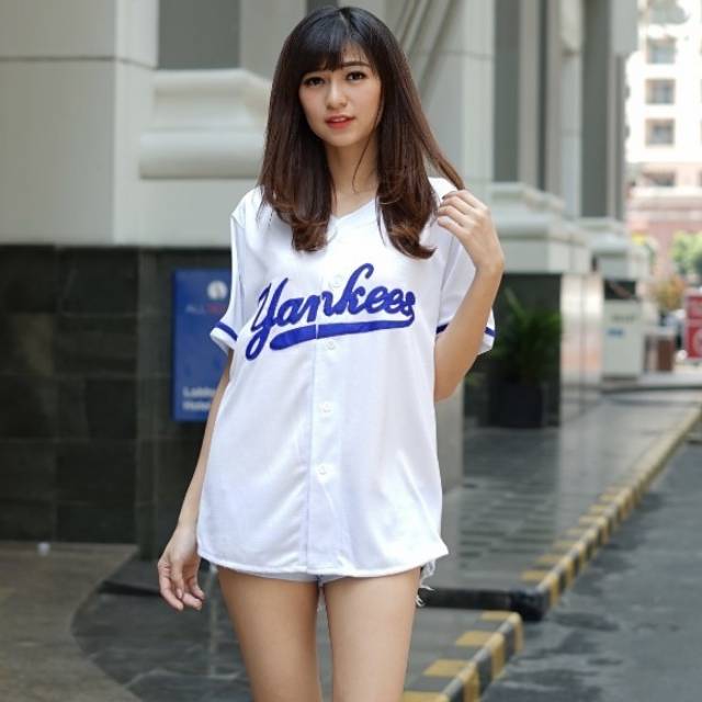 JERSEY BASEBALL YANKEES  BAJU BASEBALL  KAOS HIPHOP