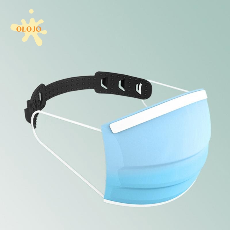 OLOJO 1/5 Gear Adjustable Anti-Slip Mask Ear Grips Extension Hook -Respirator Lanyard Hook