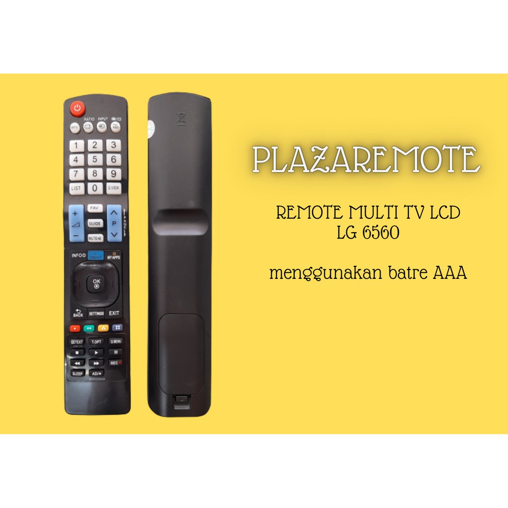 remote LG TV LCD LED 3D 5303 dan 6560