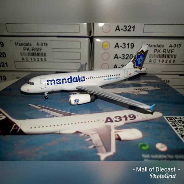 Diecast | Mandala A-319 Pk-Rmf Aeroclassics 1:400
