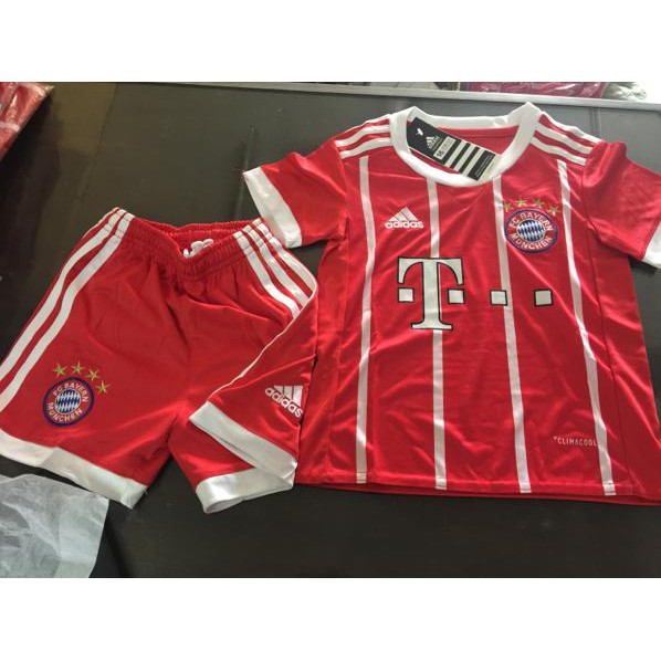 Jersey Baju Bola Bayern Munchen Home Kids (Anak) 2017/2018 Grade Ori