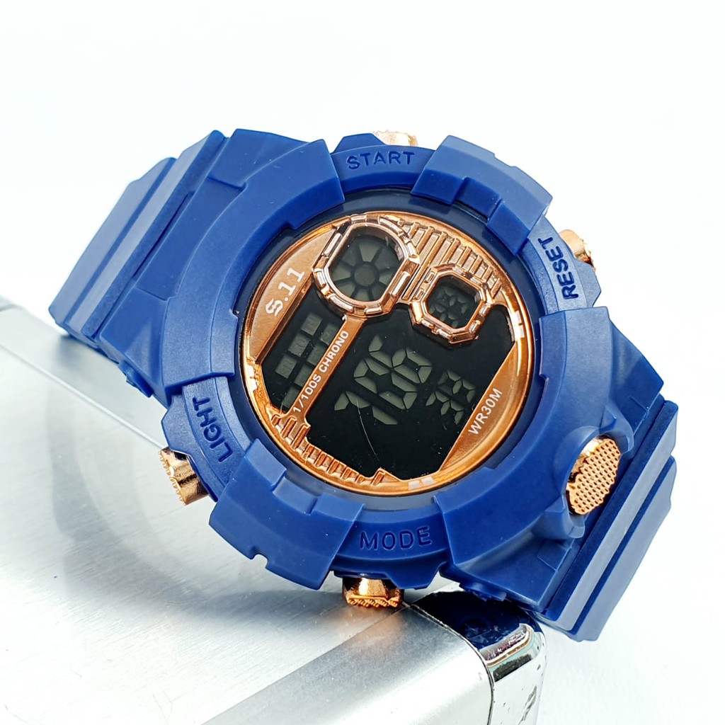 Jam Tangan Pria/Wanita Keren Sporty Digital 5.11 Strap Rubber SS-23 Anti Air