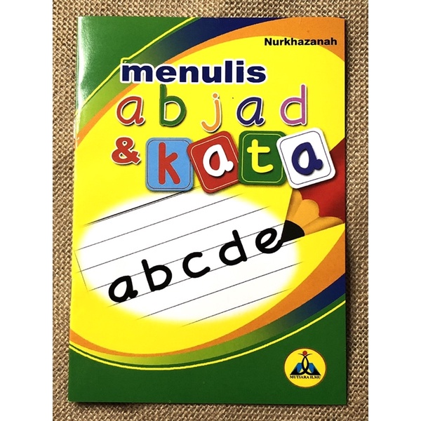 

BUKU MENULIS ABJAD & KATA ,24HALAMAN