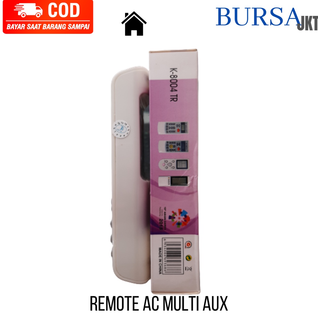 REMOTE AC MULTI AUX SPLIT INVERTER LOW WATT K8004TR