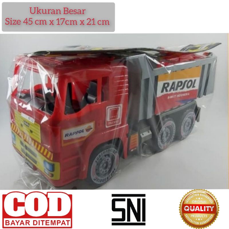Mainan Anak Dump Truck Pasir Ukuran Jumbo KGP 8080