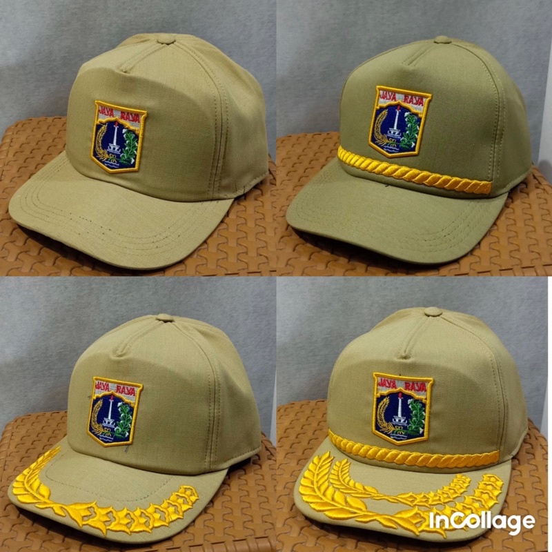 Topi pemprov dki jakarta / Topi pemda dki