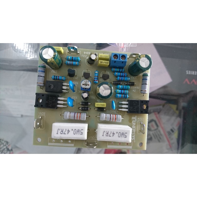 POWER DRIVER KIT SOCL 504 PCB FIBER 500W SUARA MANTAP