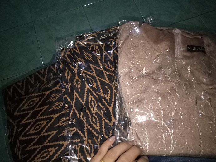 Set Couple Batik Abella Grey Vol.2