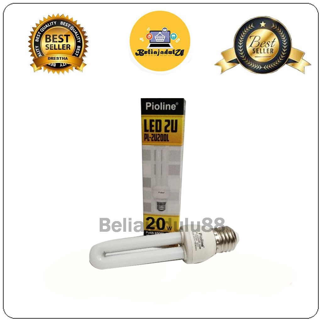 Beliajadulu88 Lampu Led tayo 2U 22 Watt  4U 30 watt ( PLC LED bohlam LED Lampu lilin LED Hemat )