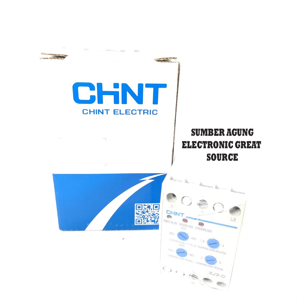 CHNT Electric Phase Failure Relay XJ3D Over Under Voltage