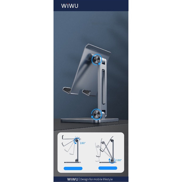 WIWU ZM304 Desktop Mobile Stand - Stand Holder untuk Smartphone