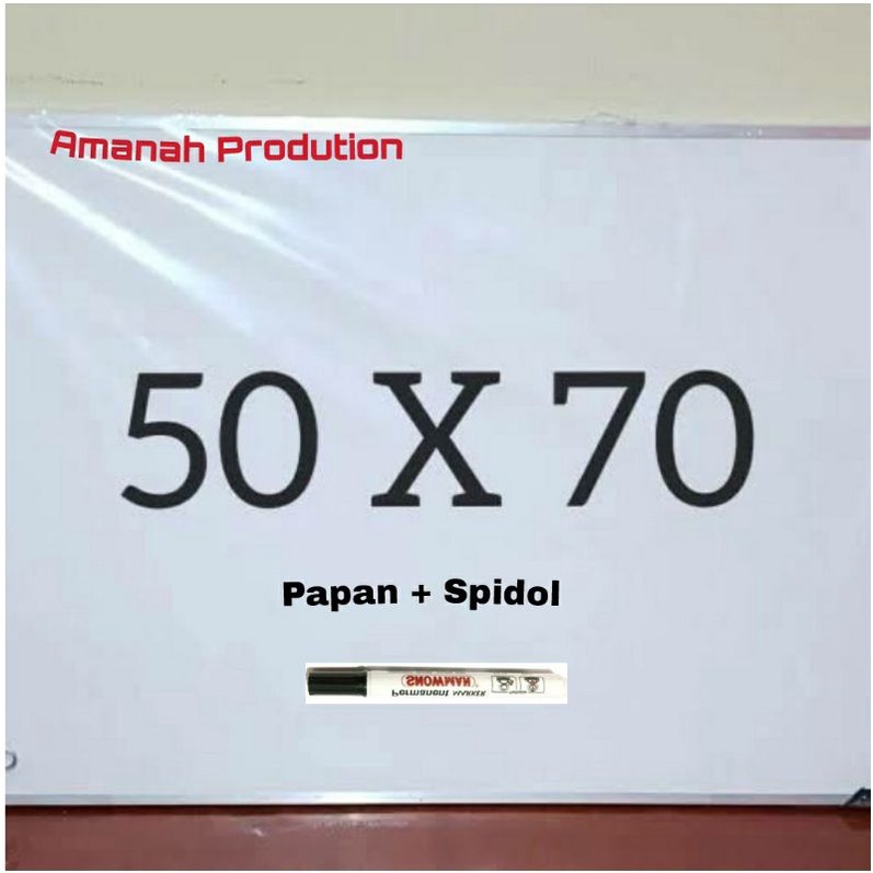 

papan tulis anak/ whiteboard 50×70+spidol+eraser