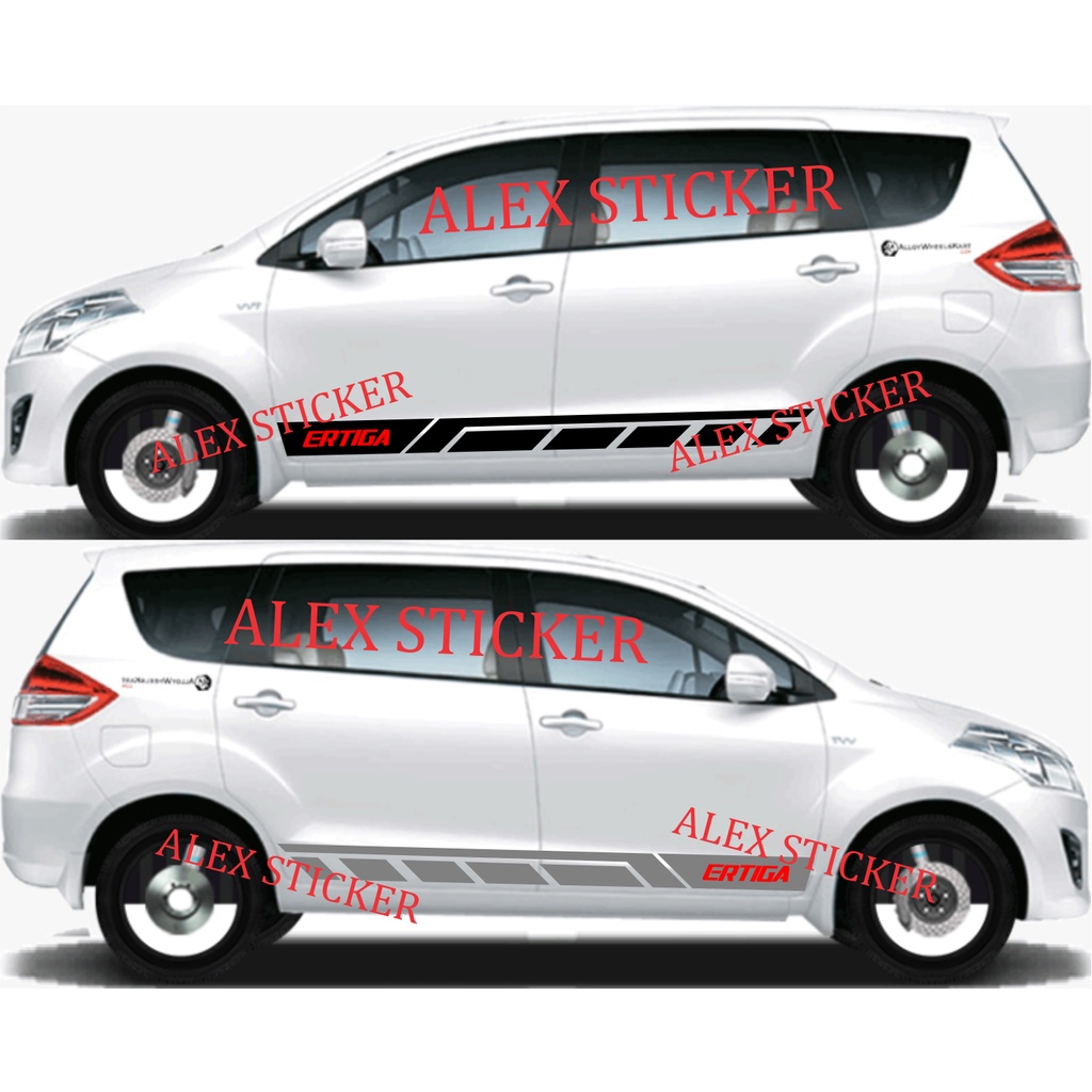 STIKER ERTIGA STICKER MOBIL SUZUKI ERTIGA SIGRA AVANZA XENIA LIST BODI SAMPING