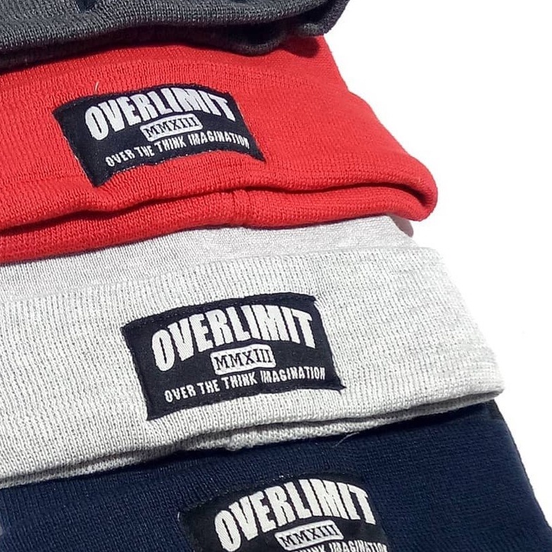 Beanie Hat OVERLIMIT Pria Wanita | Topi Rajut Distro | Bennie Hat Dewasa Tebal-Navy