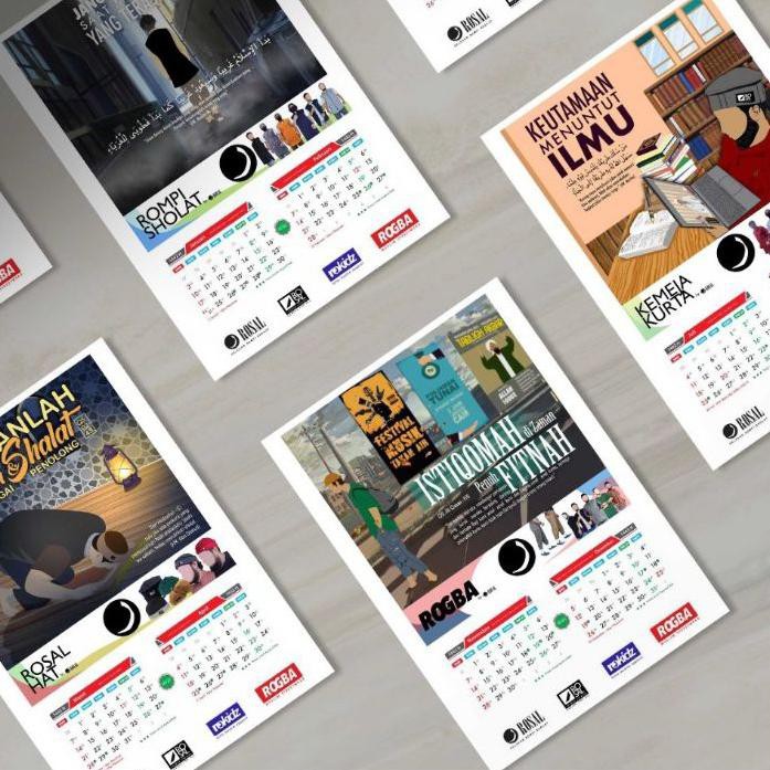 

BESTSELLER!!! Kalender Dinding Islami Dakwah by Rosal 2021 Masehi/1442 Hijriah kalendar jadwal puasa