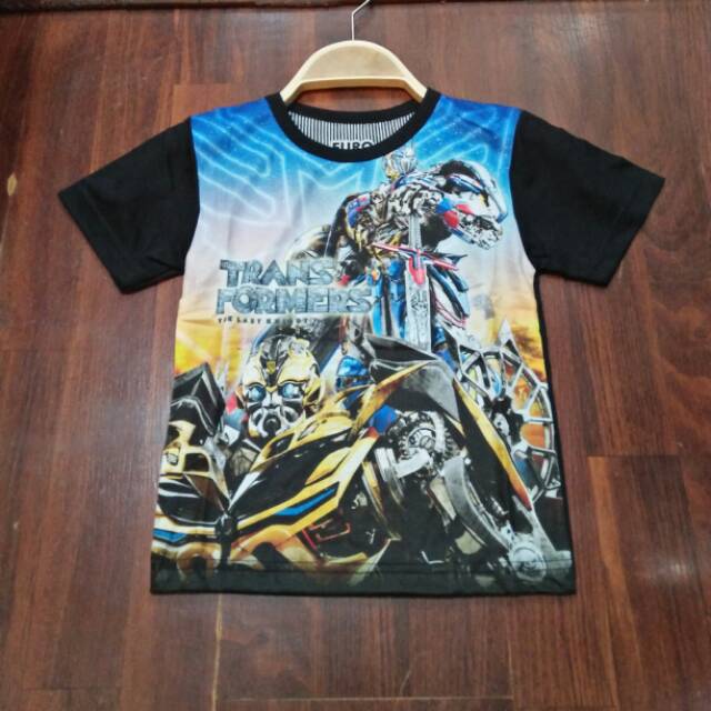 Kaos Baju  Tshirt Anak  Bumble Bee Distro Fullprint 3D 
