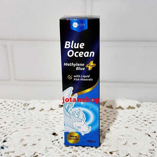 SG FISH BLUE OCEAN METHYLENE BLUE PLUS METHYLINE OBAT BIRU IKAN HIAS AQUARIUM