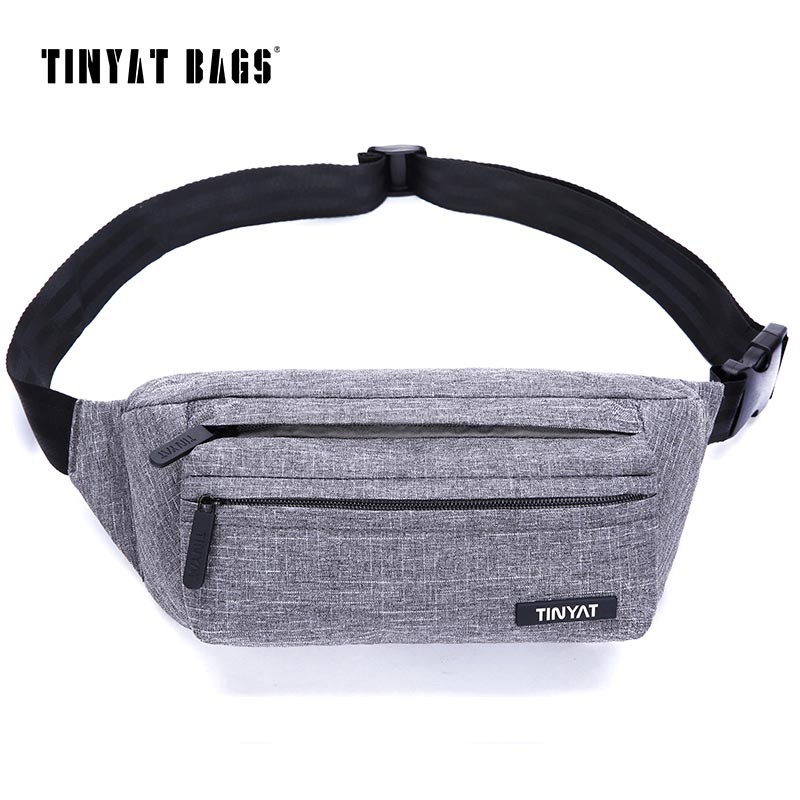 Tas Pinggang Polyester - T251 - Light Gray